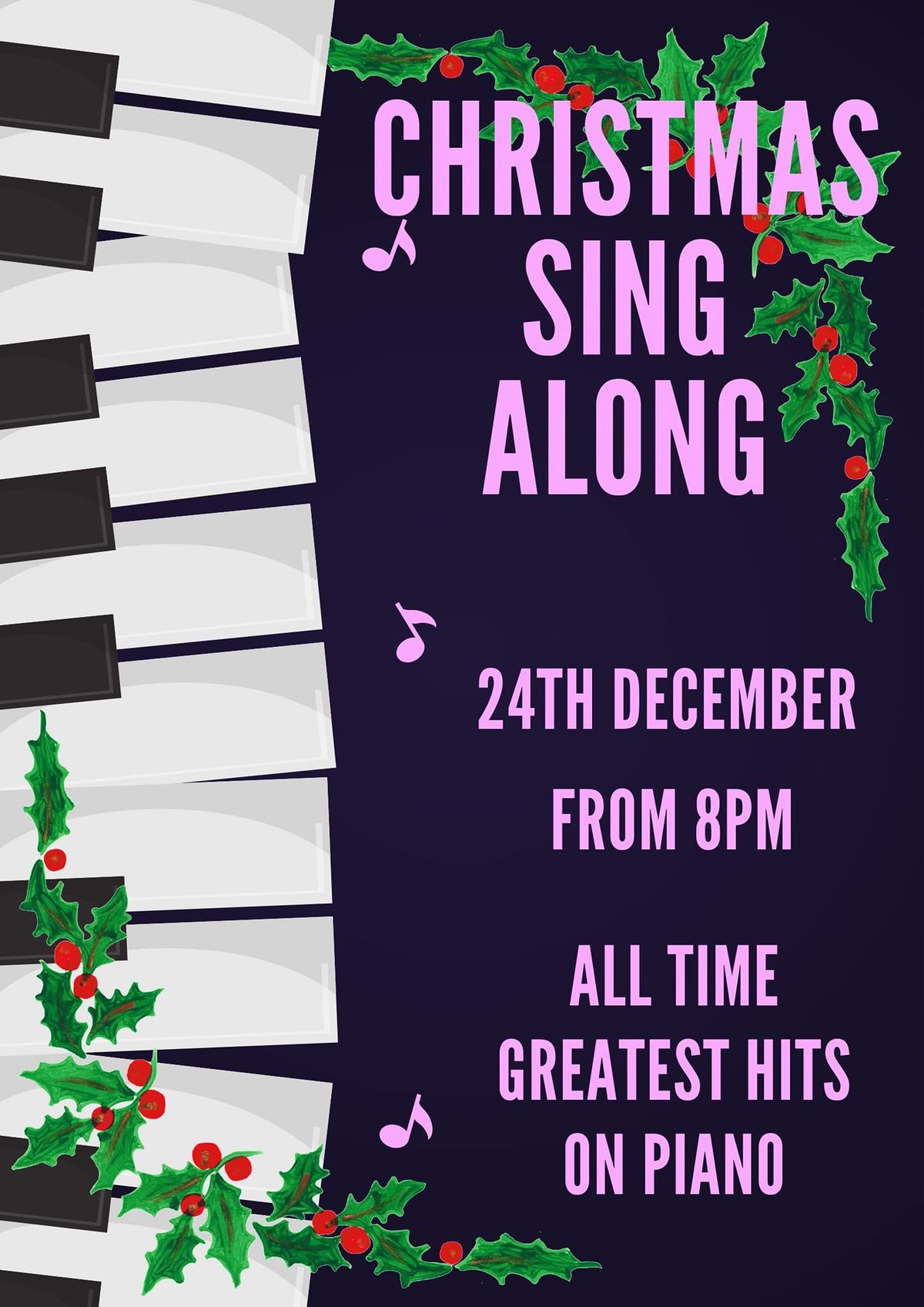 Christmas sing a long