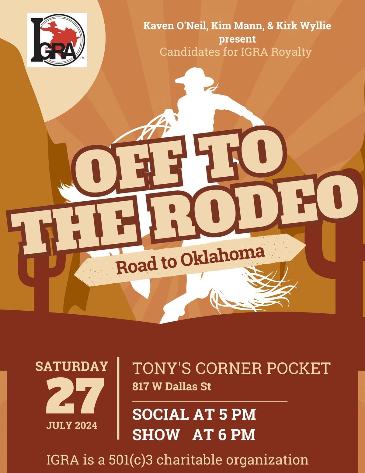 Off to the Rodeo: Road to Oklahoma