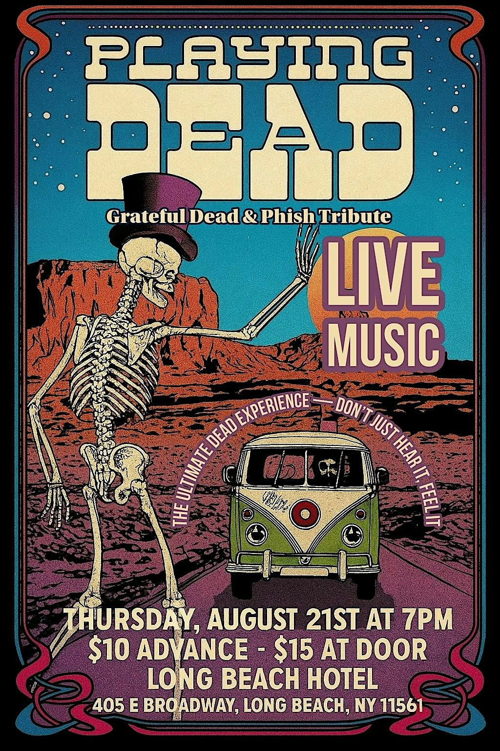 Playing Dead - LIVE Grateful Dead & Phish Tribute
