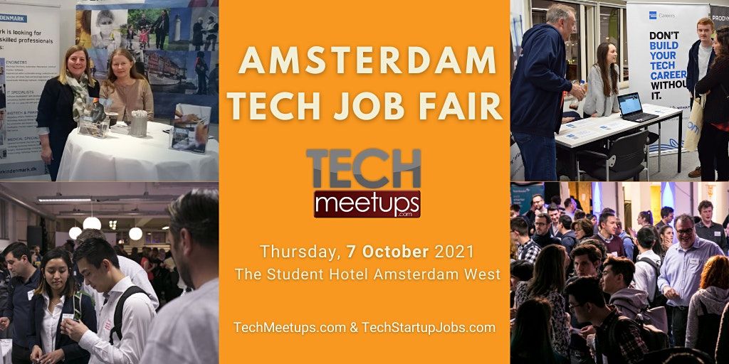 Amsterdam Tech Job Fair Autumn 2020 by Techmeetups