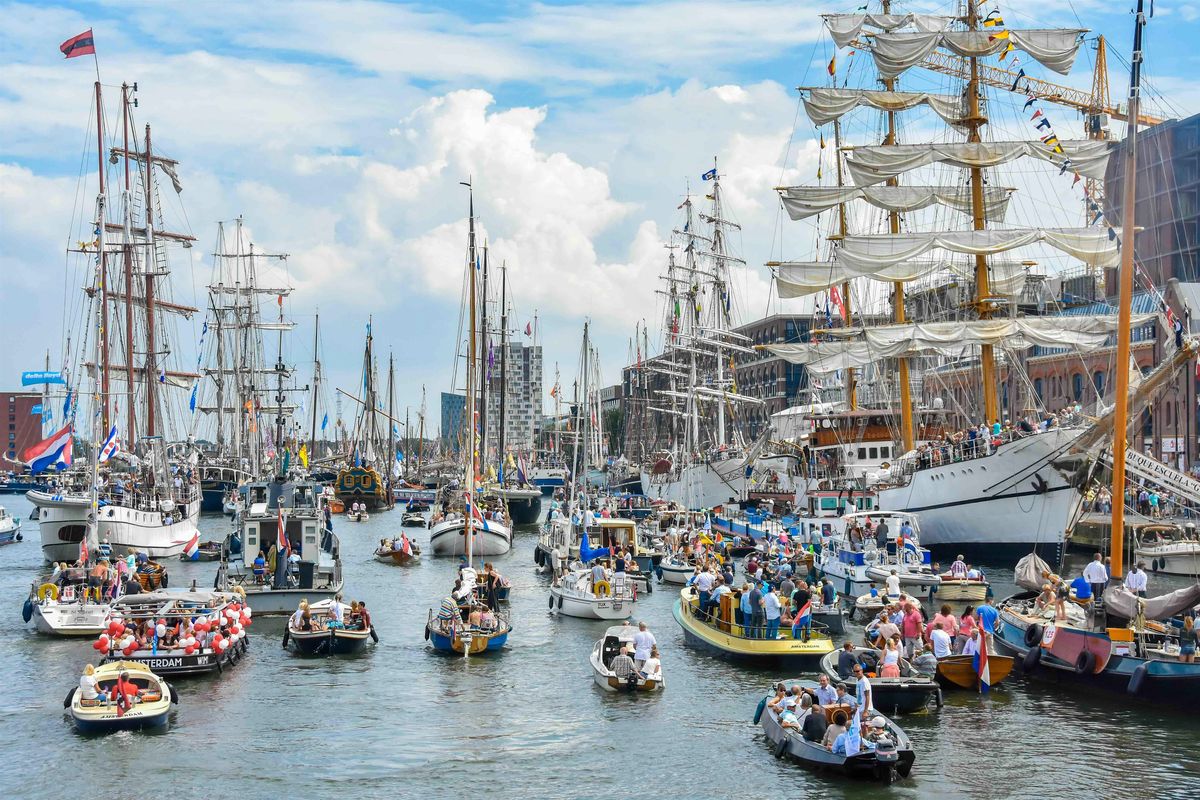 SAIL bij het Mandelahuisje