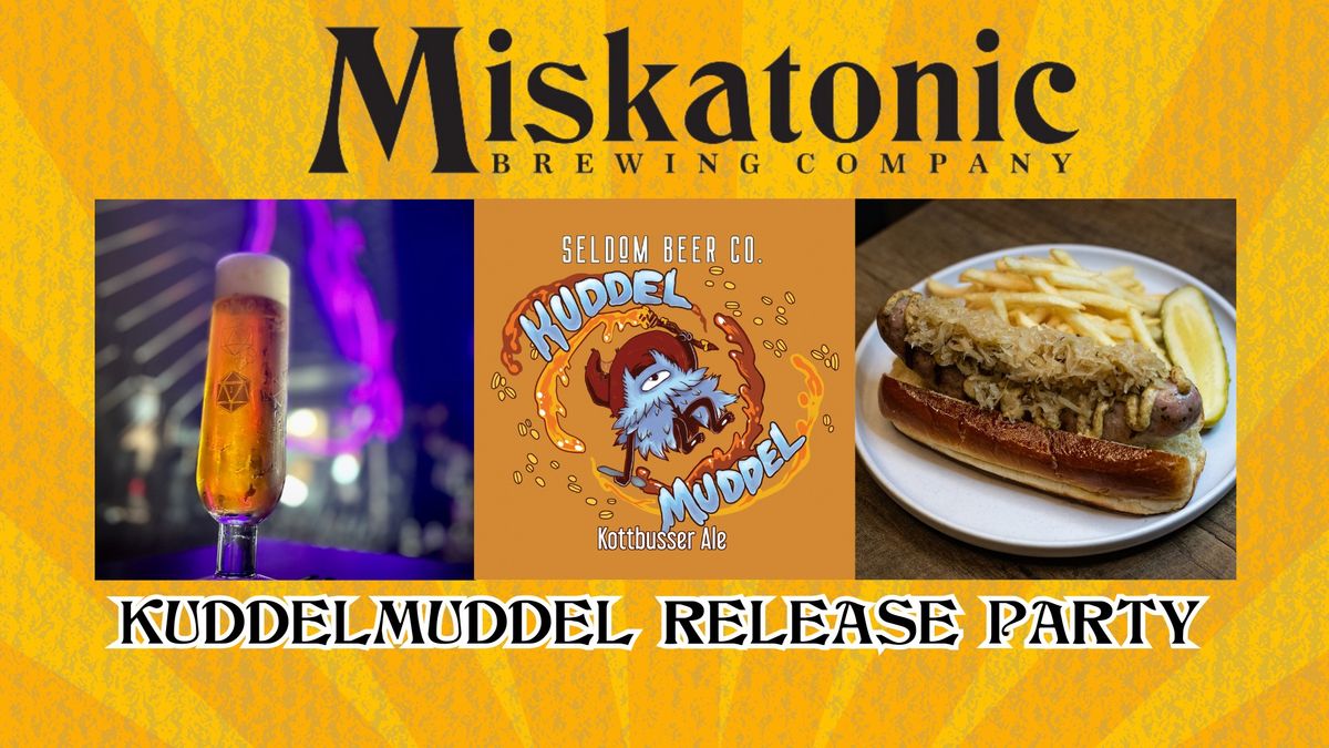 KuddelMuddel Release Party with Kitchen Pop-Up