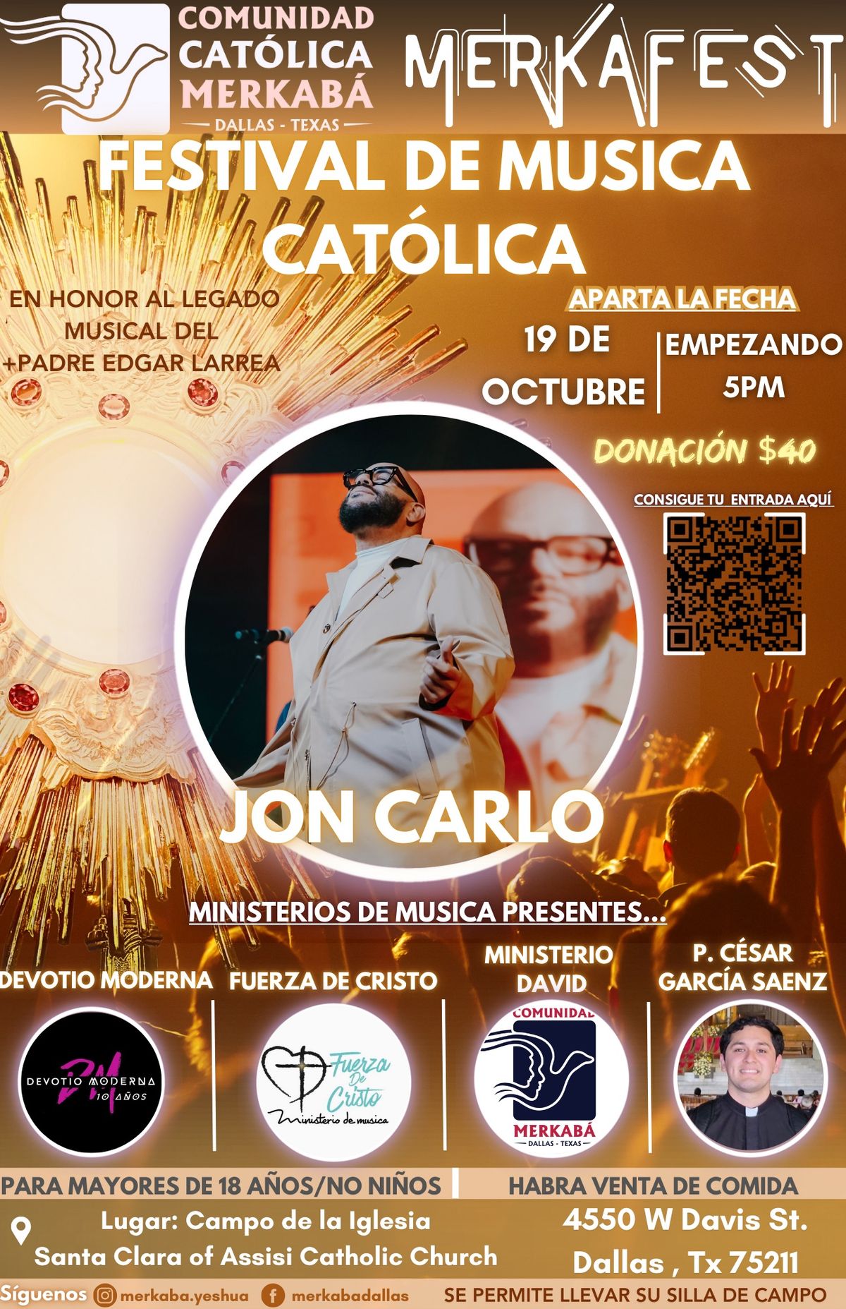 Festival de M\u00fasica Cat\u00f3lica \u2018Merkafest\u2019