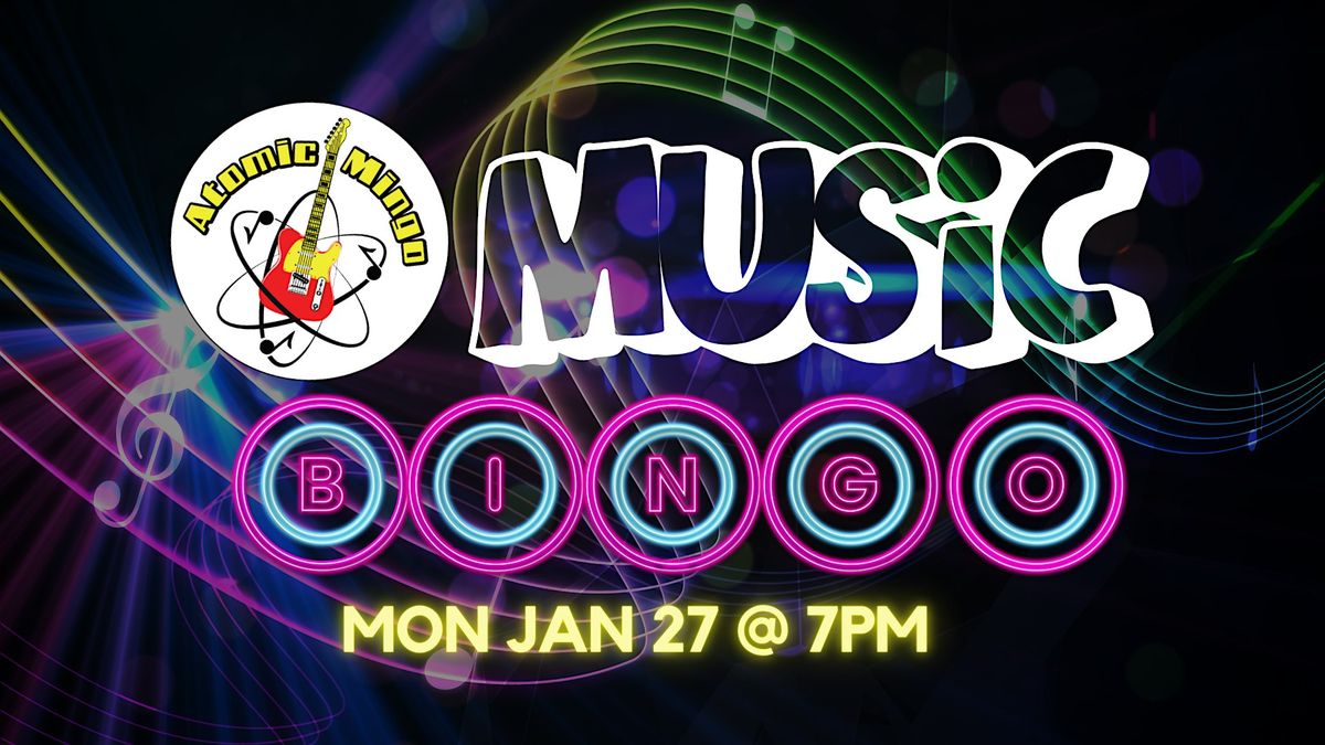 Music Bingo with Atomic Mingo