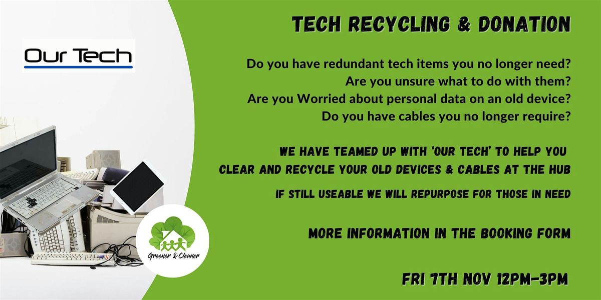 Tech Recycling & Donation