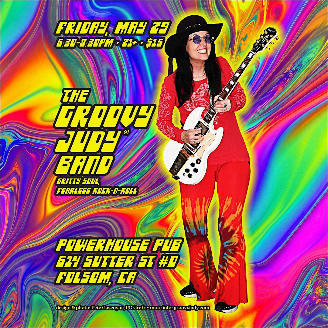 Groovy Judy rocks the Powerhouse!