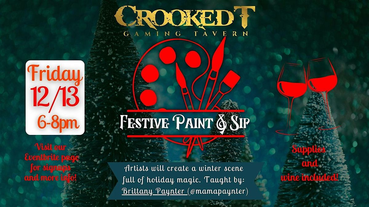 Festive Paint & Sip