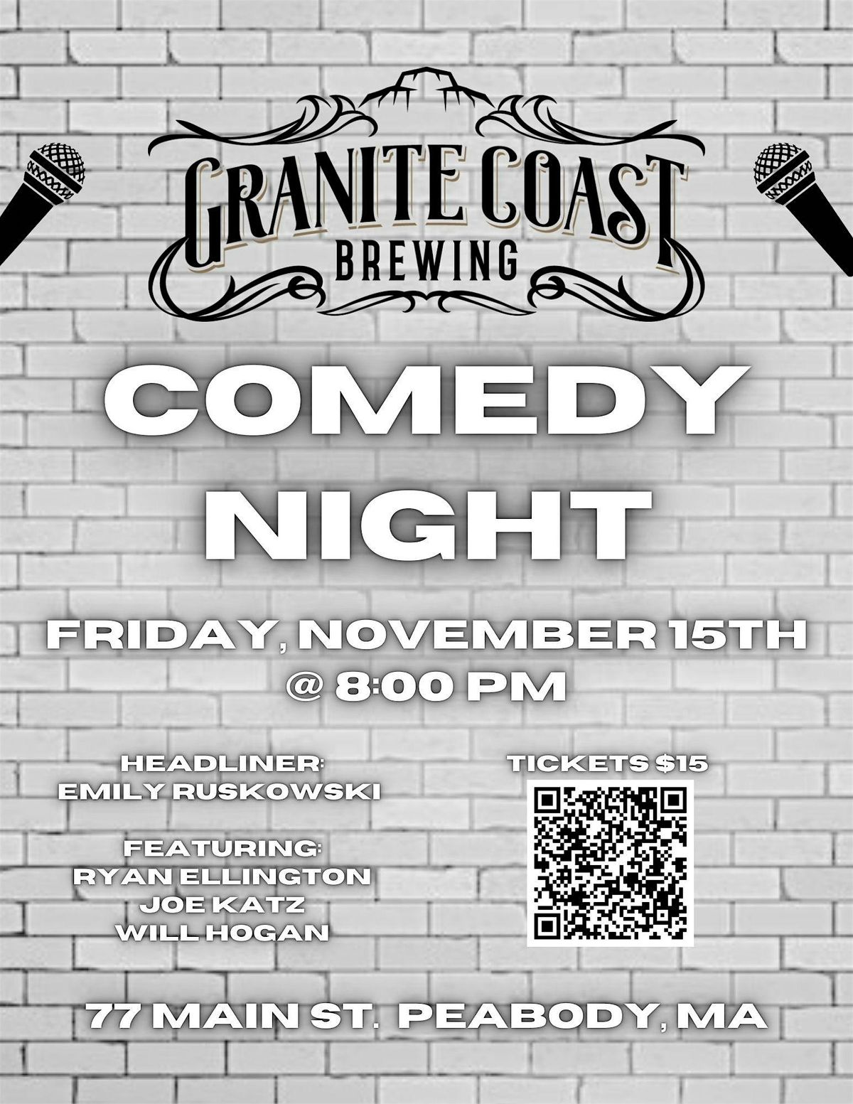 Comedy Night @ Granite Coast Brewing