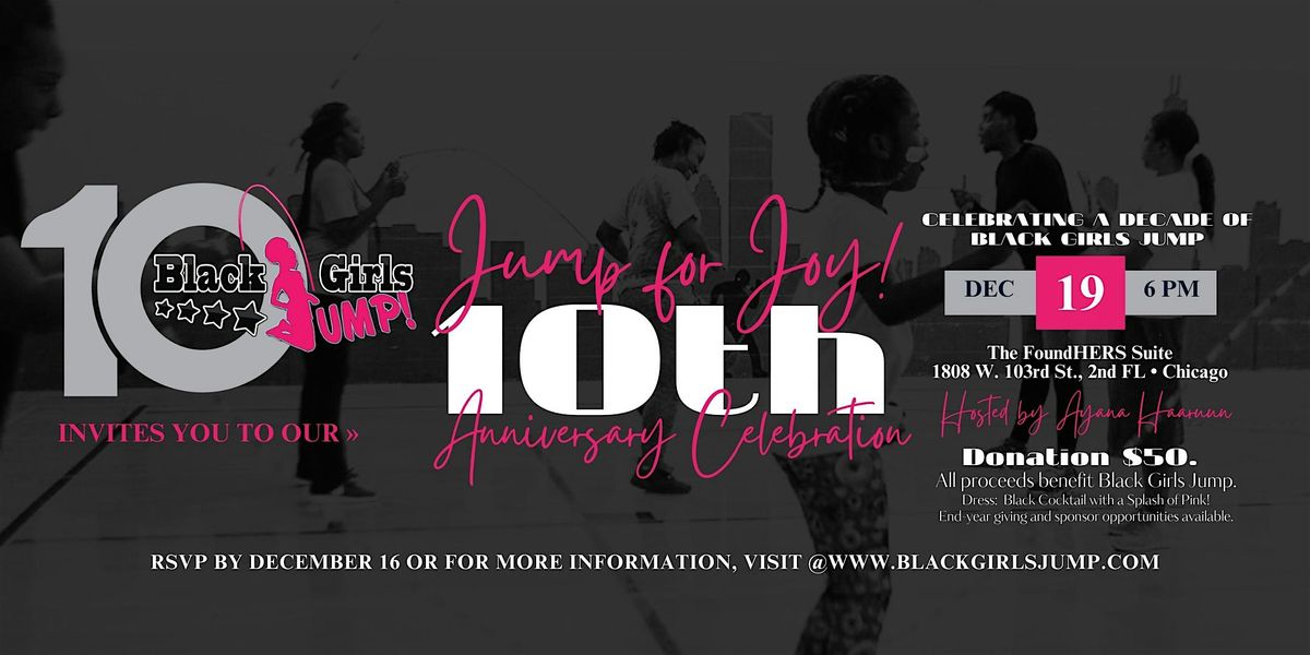 Jump for Joy! 10th Anniversary Celebration