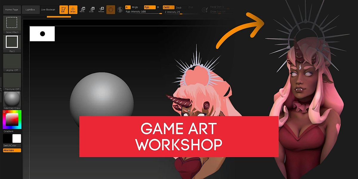 Game Art Workshop: Character Creation in ZBrush | Campus Hamburg