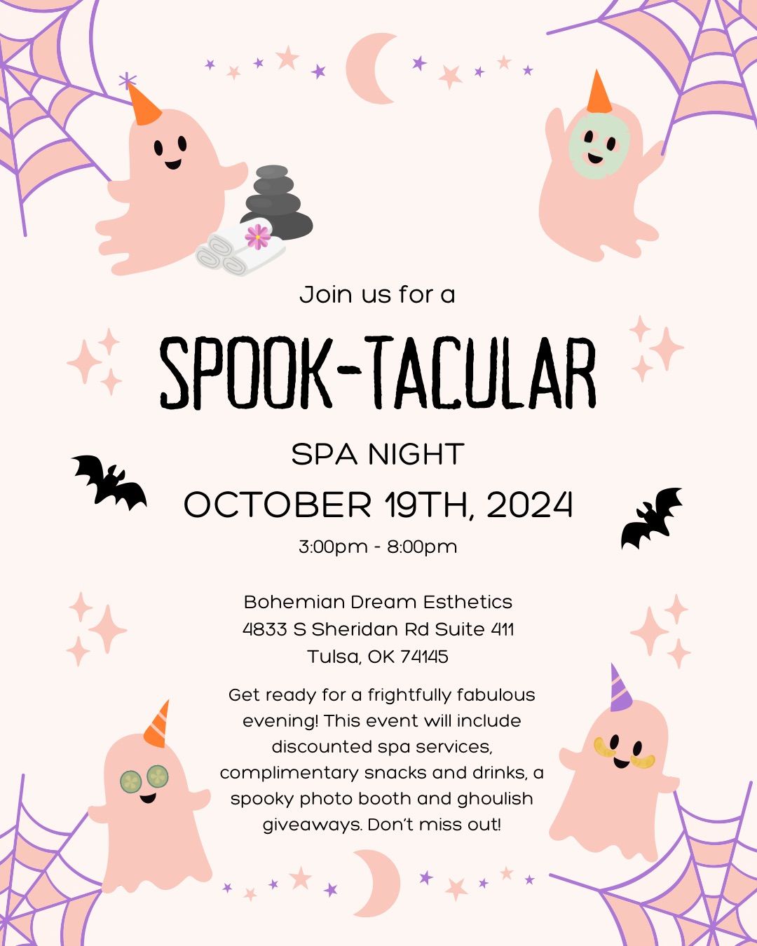 A Spook-tacular Spa Night