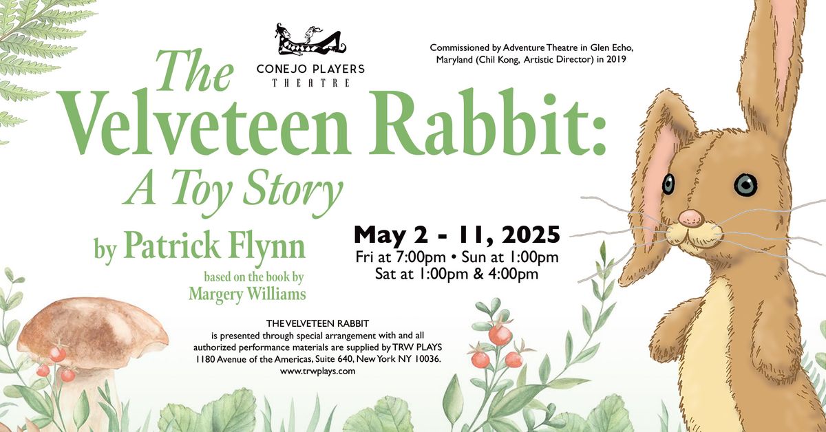 Auditions: Velveteen Rabbit: A Toy Story (Youth Show) at CPT