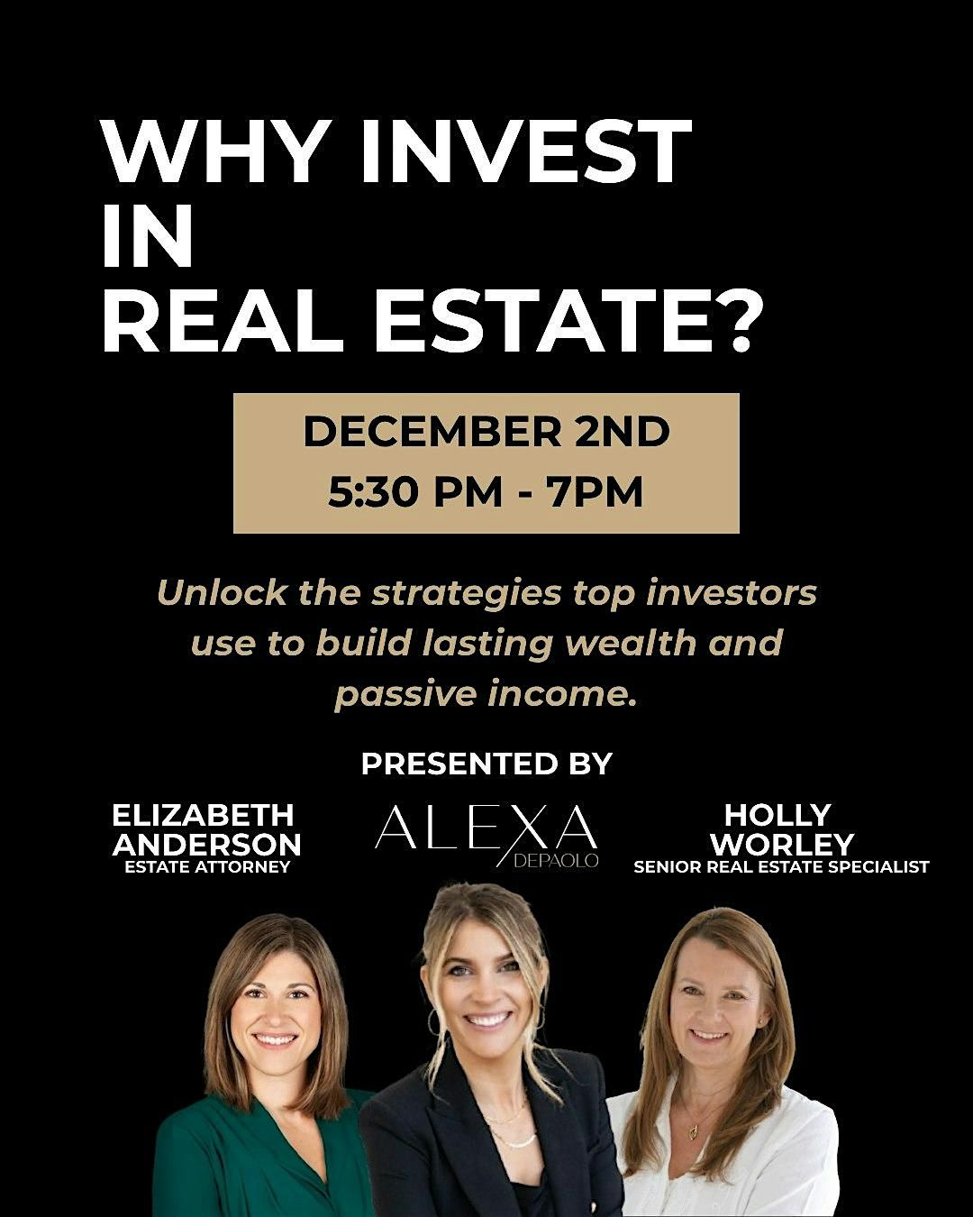 Why Invest in Real Estate? \u2014 Unlock the Power of Passive Income