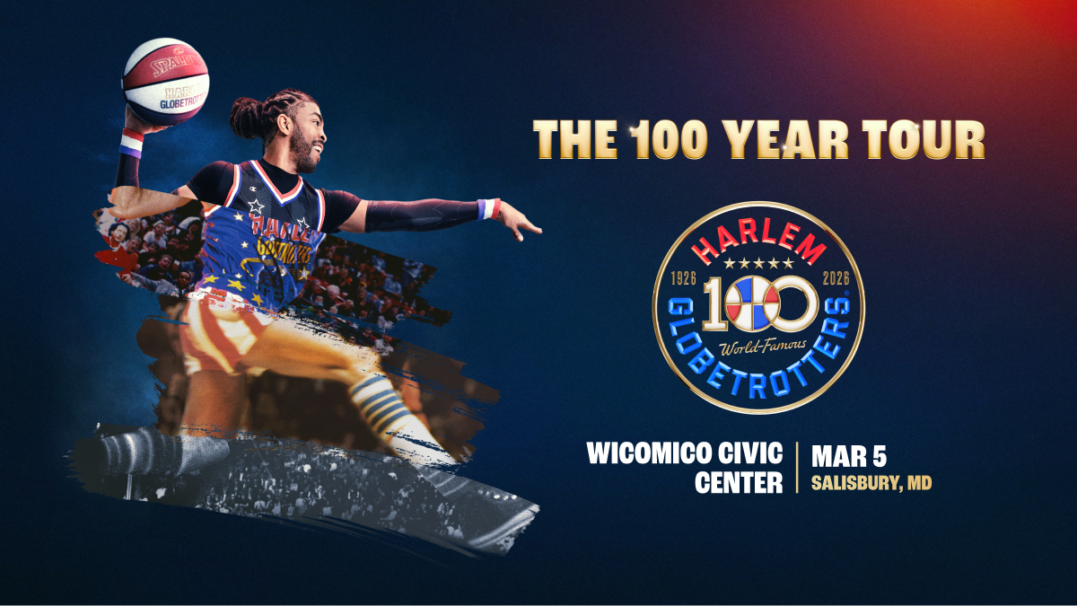 Harlem Globetrotters 100 Year Tour Souvenir Ticket (Not valid for event entry)