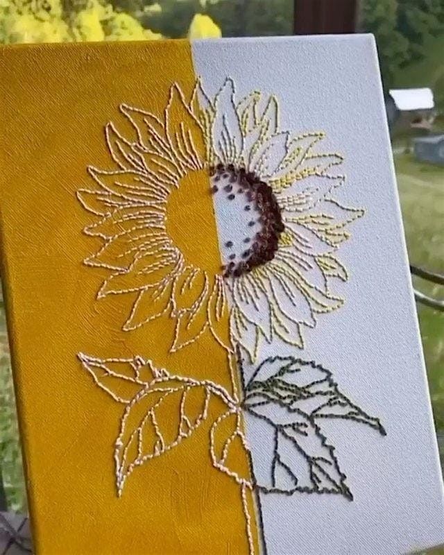Sewn Canvas Art Class