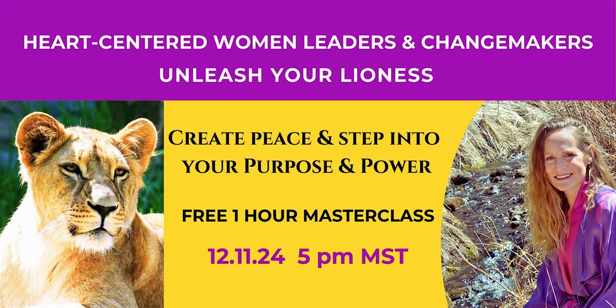 3 Step Process for Peace, Purpose, & Power ~ FREE MASTERCLASS