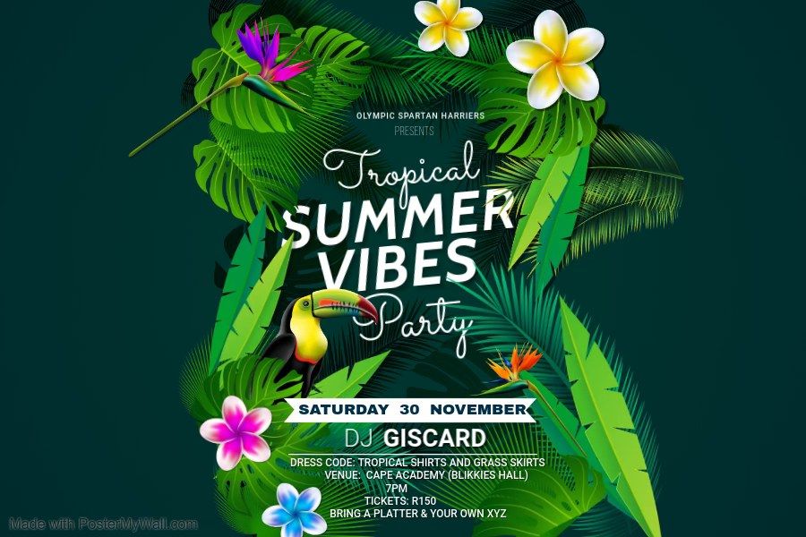 OSH Tropical Summer Vibes Party