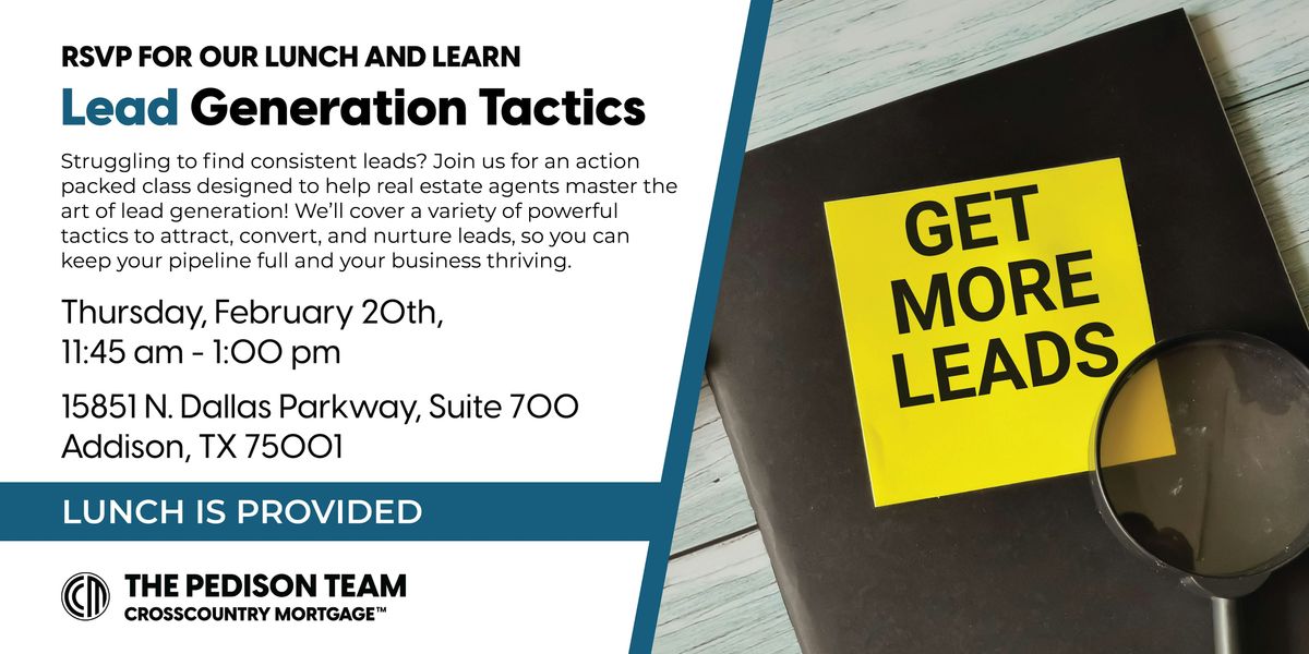 Lead Generation Tactics