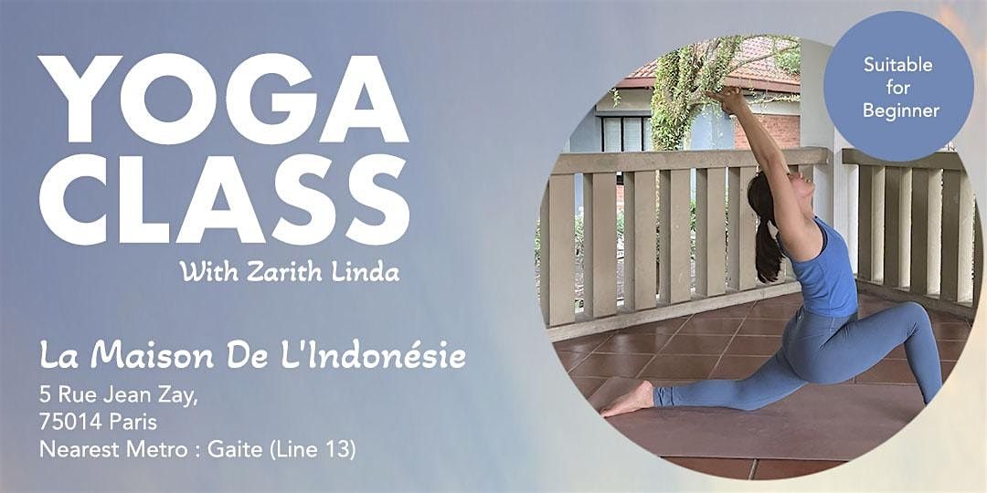 Yoga Class at La Maison De L'Indon\u00e9sie