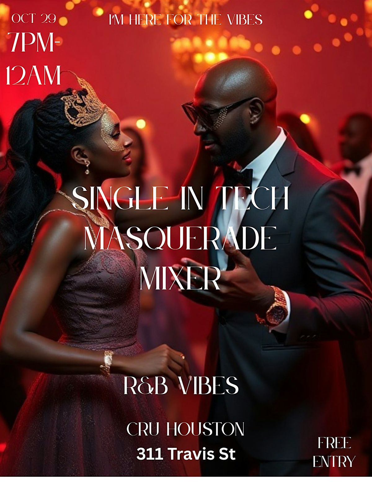Single in Tech Masquerade Mixer #Afrotech