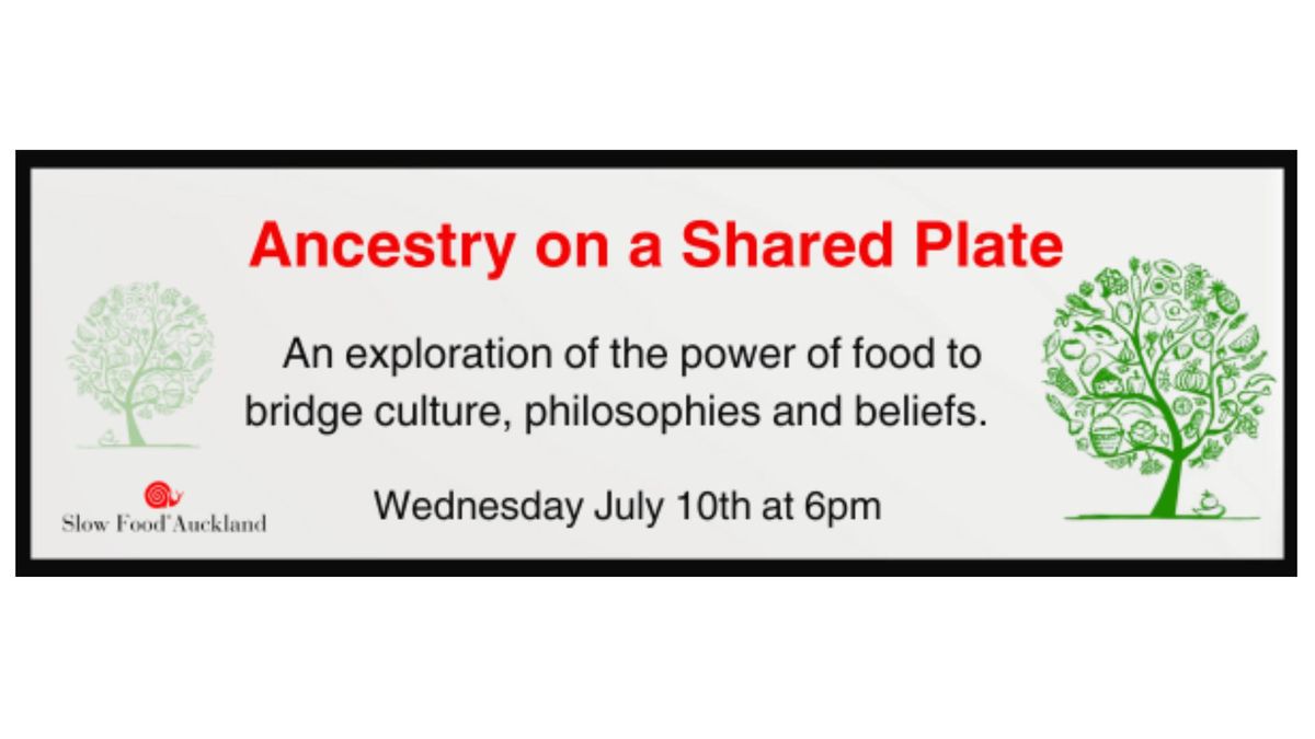 Ancestry on a Shared Plate