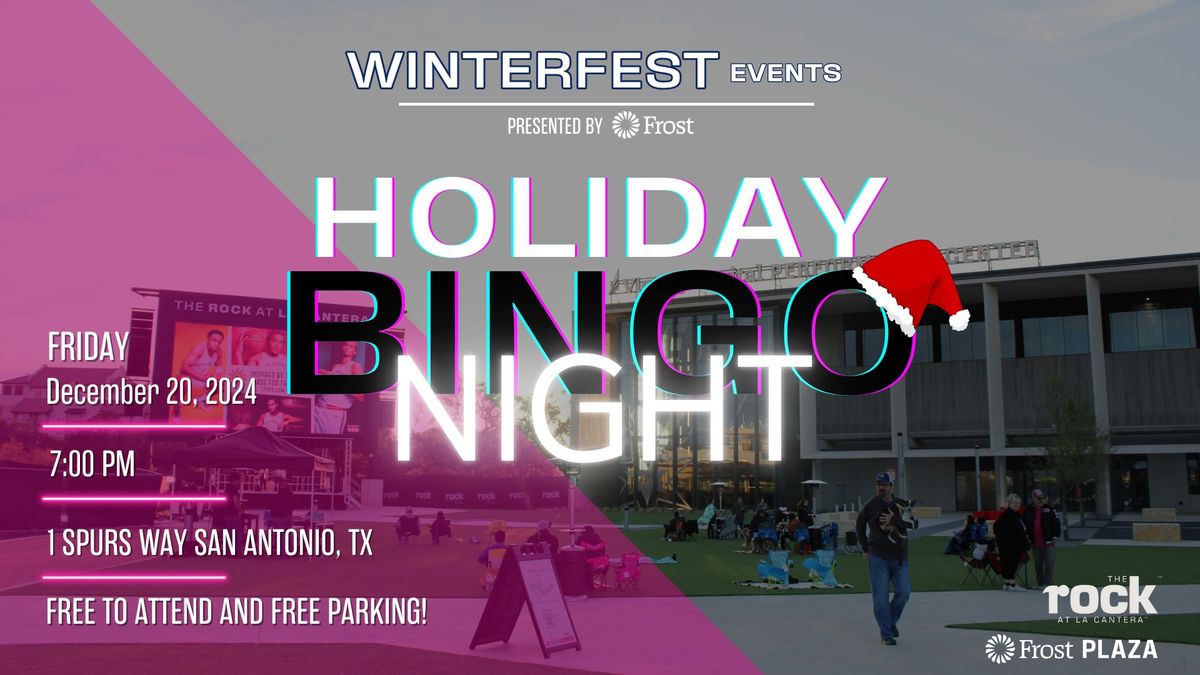 Holiday Bingo Night