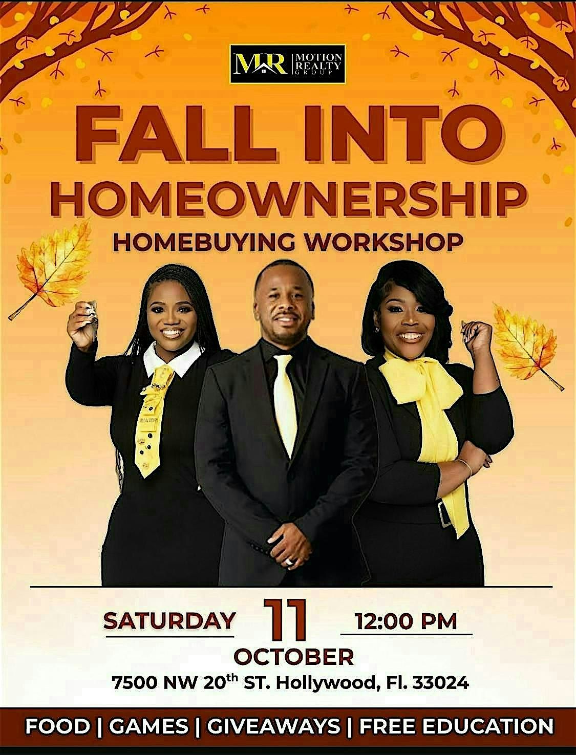 Fall Into Homeownership Homebuying Workshop