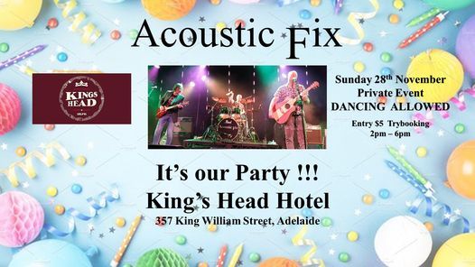 It's Our Party - Acoustic Fix at Kings Head