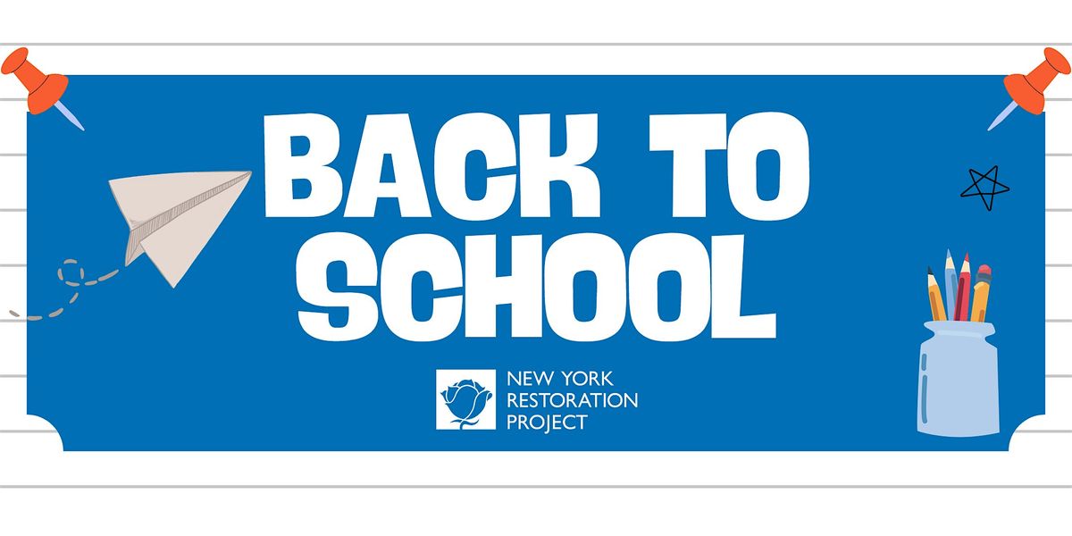 NYRP's 2025 Back-To-School Backpack Bonanza - Bedstuy Community Garden