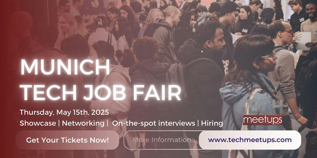 Munich Tech Job Fair 2025