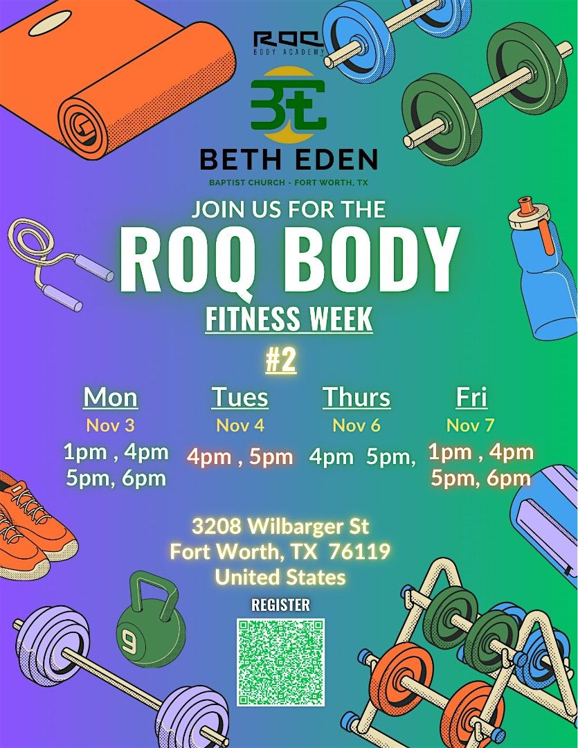 Get Fit With ROQ Body Academy - Fort Worth Edition Pt 2