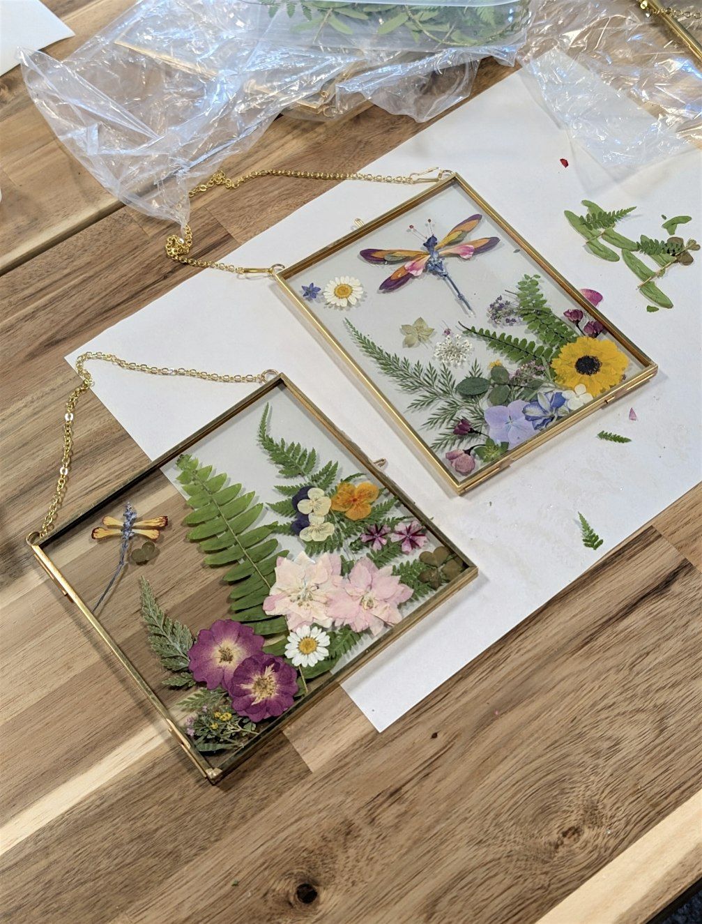 Petals & Pints: Create Framed Floral Art