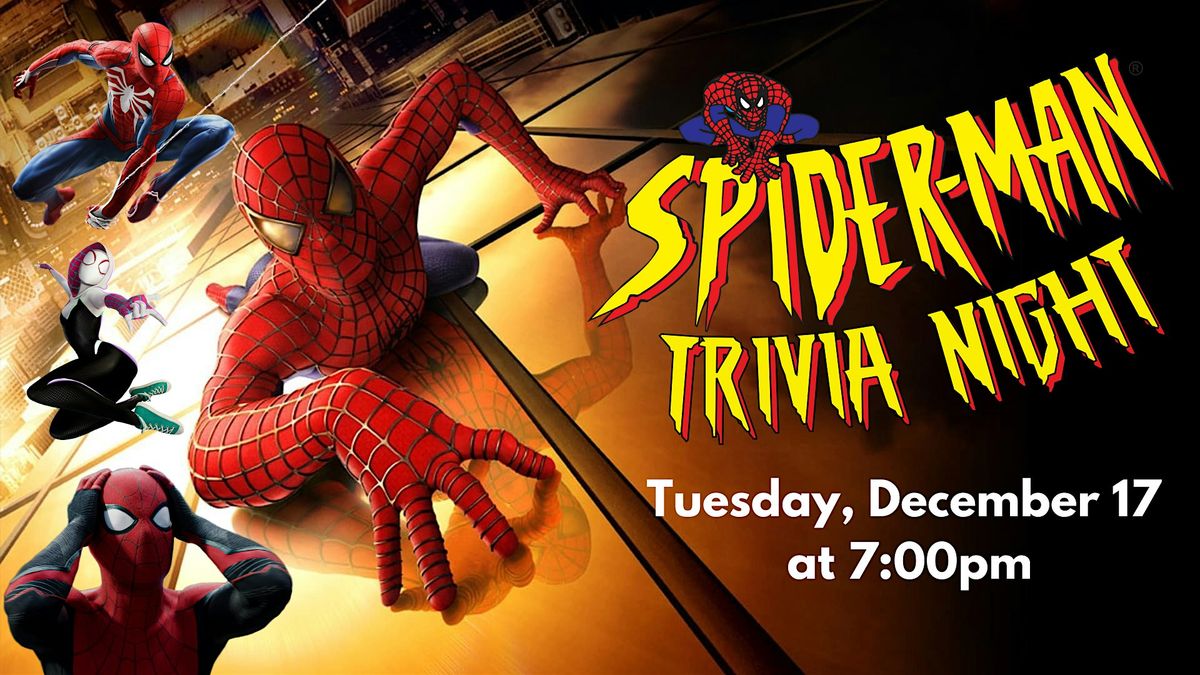 Spider-Man Trivia at Beercade Edmonton!