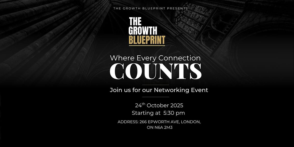 The Growth BluePrint - Networking Event
