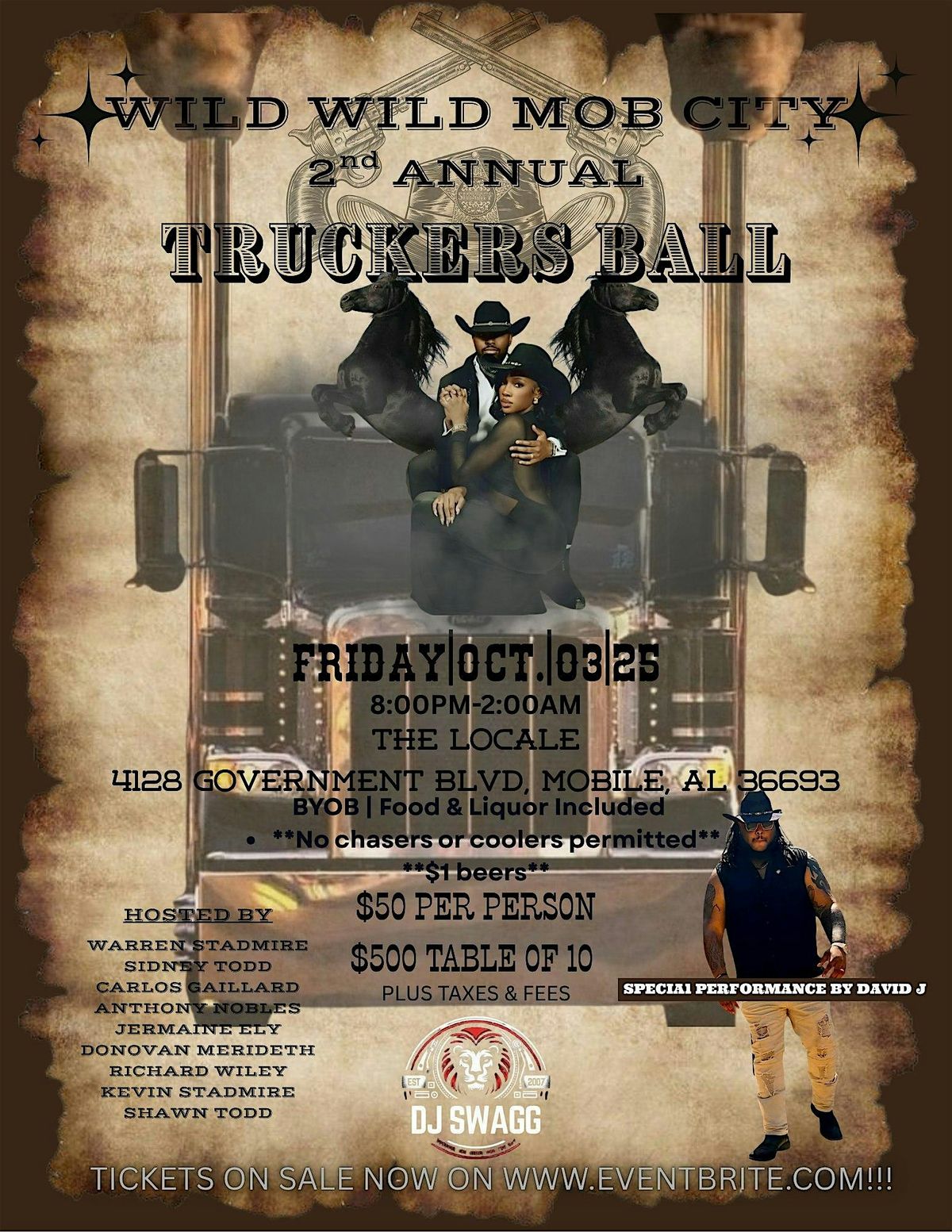 Mob City Western Truckers Ball