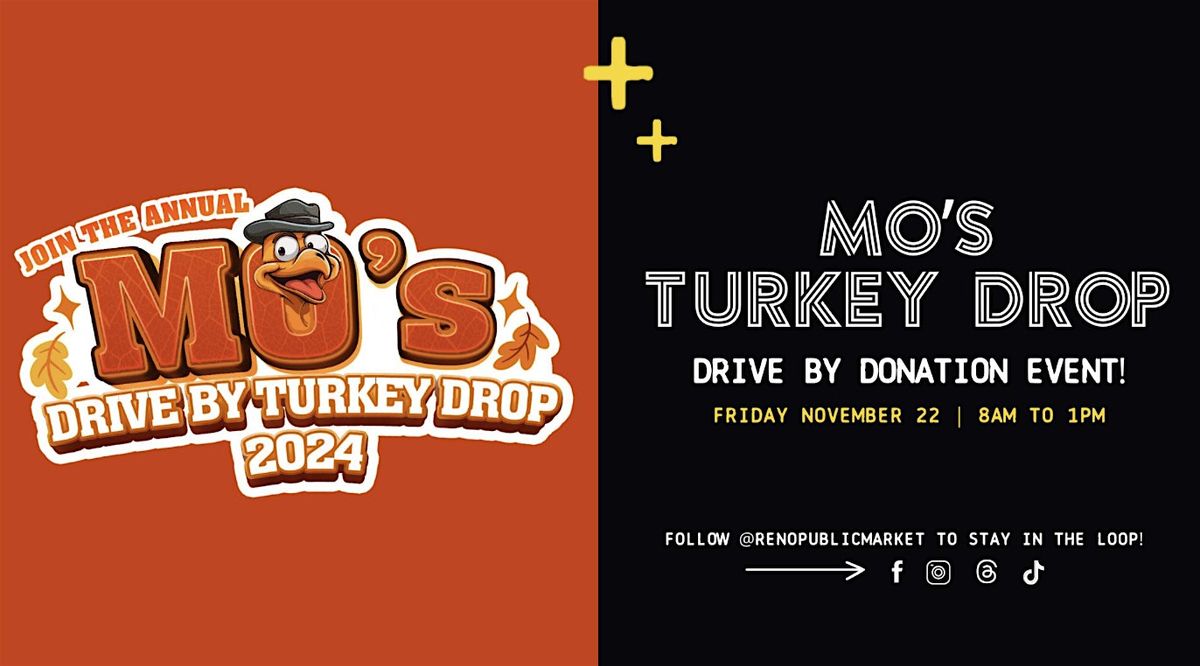 Mo's Drive-by Turkey Drop - Donation Event | Reno Public Market