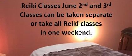 Reiki I, II, Masters and Teachers Classes