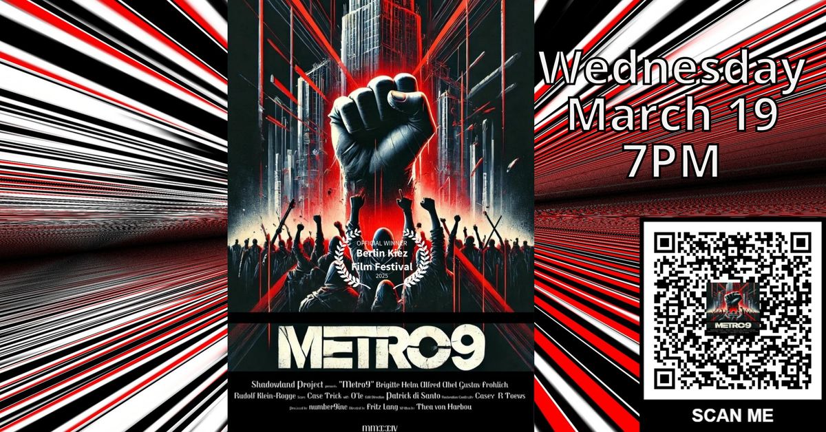 Aztec Shawnee Theater presents: METRO9 EXCLUSIVE ONE NIGHT SHOWING