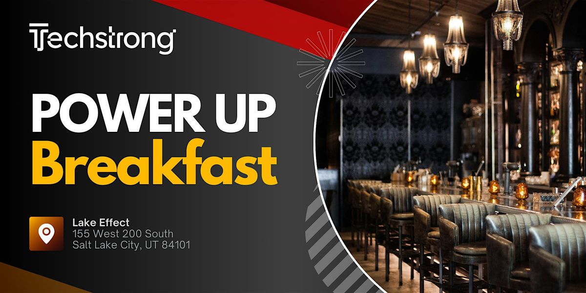 Techstrong Power Up Breakfast Kubecon SLC