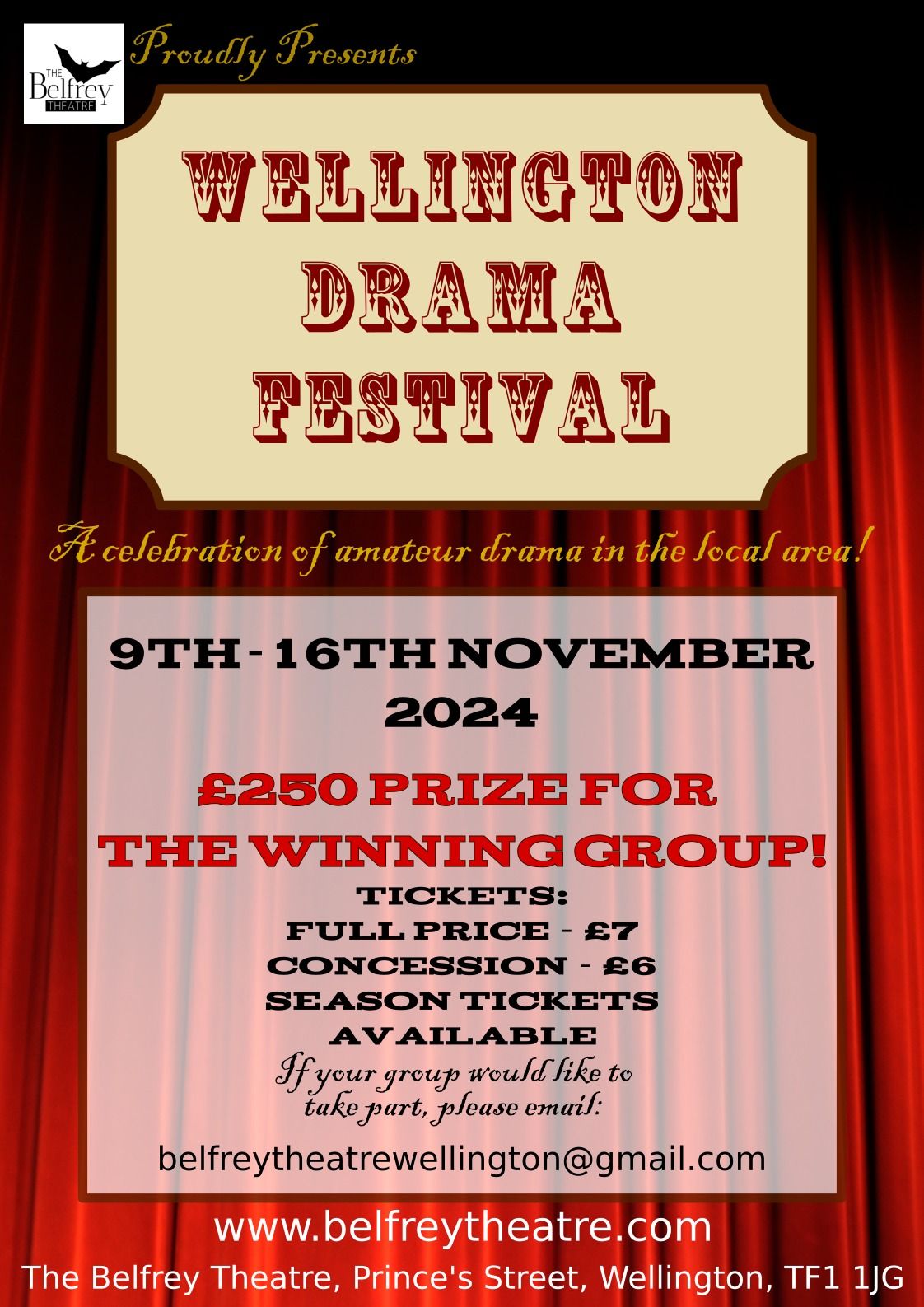 Wellington Drama Festival 