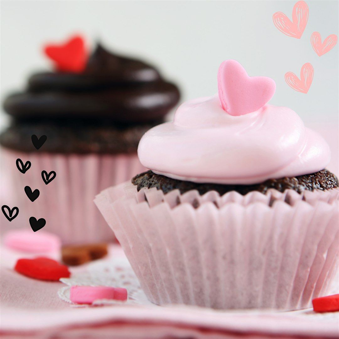 Valentine's Day Cupcake & Wine Pairing