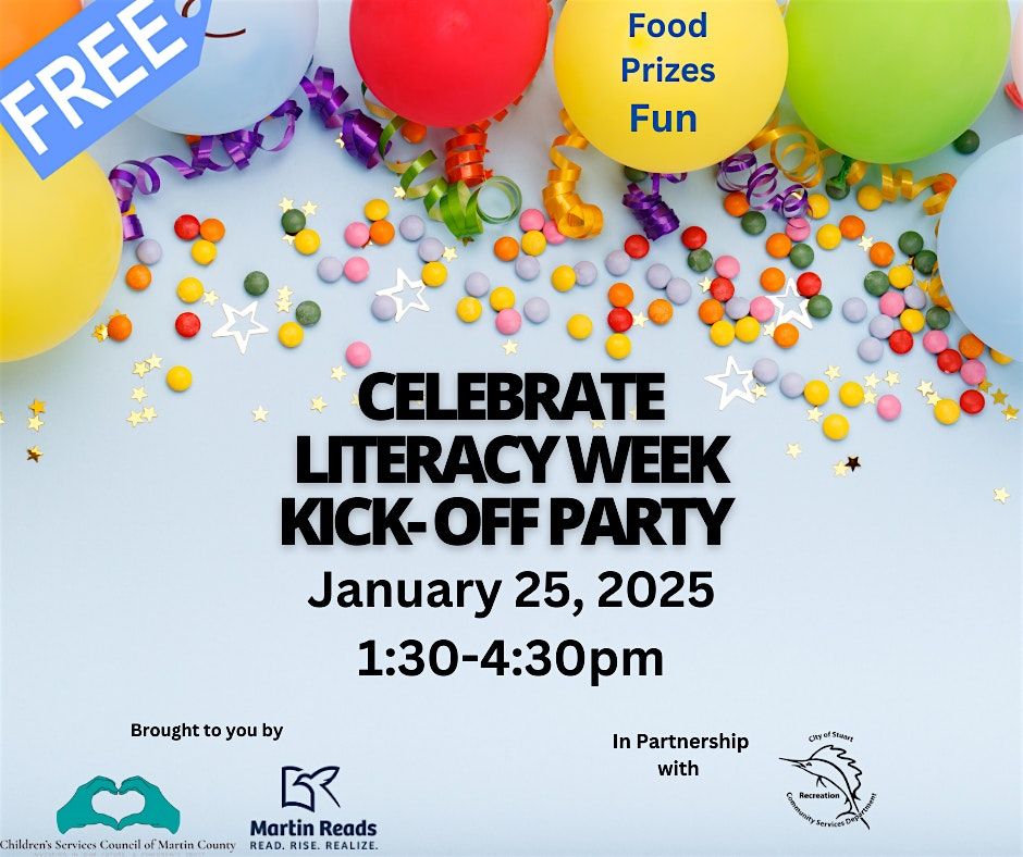 Celebrate Literacy Kick-off Party