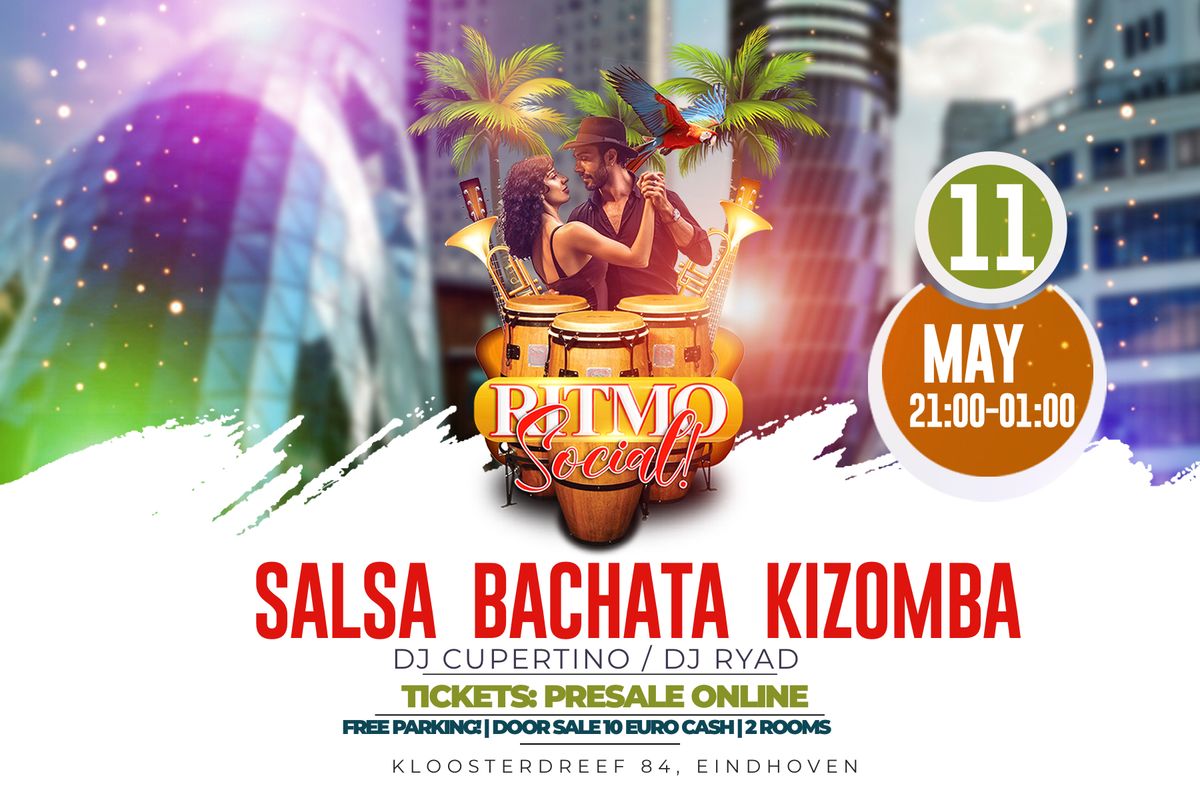 RITMO SOCIAL! ? Salsa Bachata Kizomba party in Eindhoven