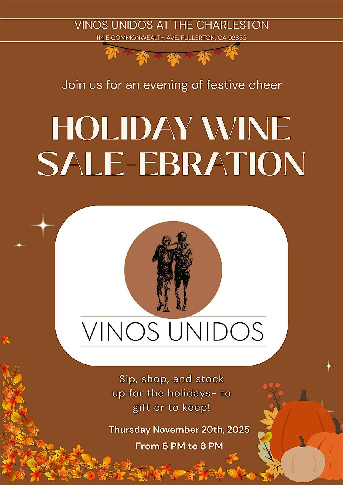 Holiday Wine Sale and Tasting event!