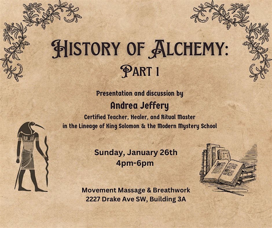 History of Alchemy: Part 1