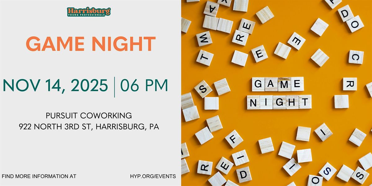 Harrisburg Young Professionals Game Night