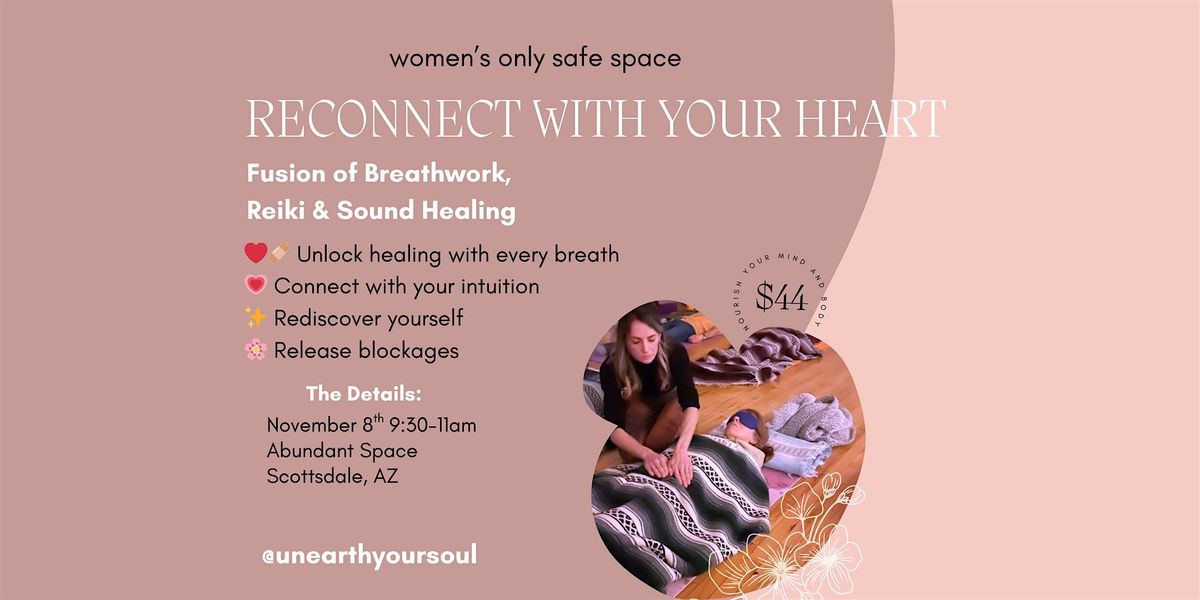[Women Only] Event Reiki, Breathwork, and Sound Healing