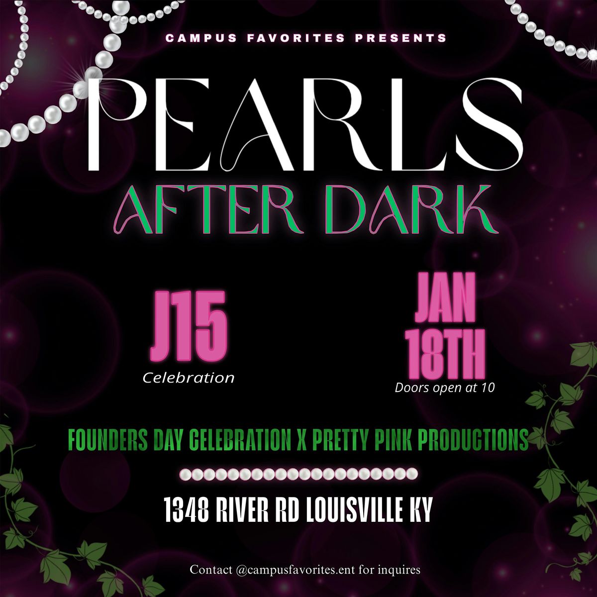 PEARLS AFTER DARK