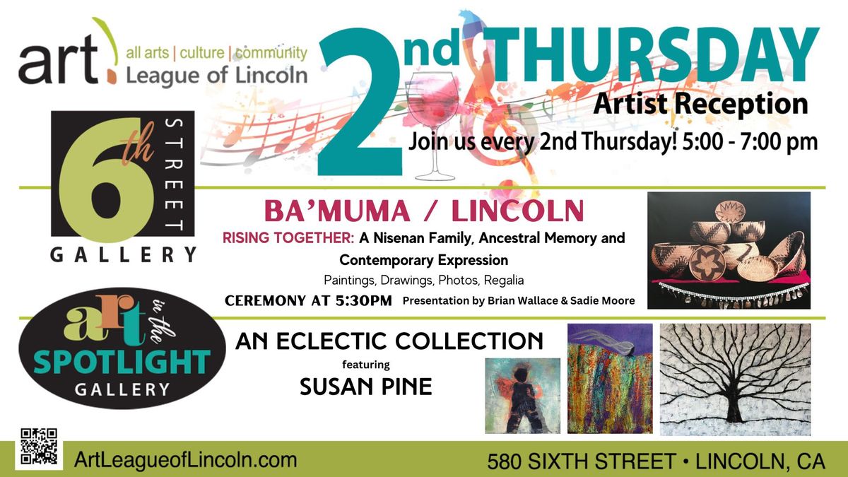 2nd Thursday Ba'Muma Rising Together & An Eclectic Collection