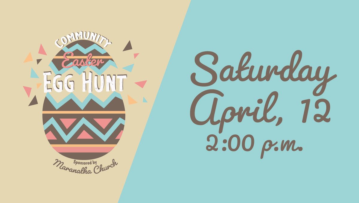 Community Easter Egg Hunt